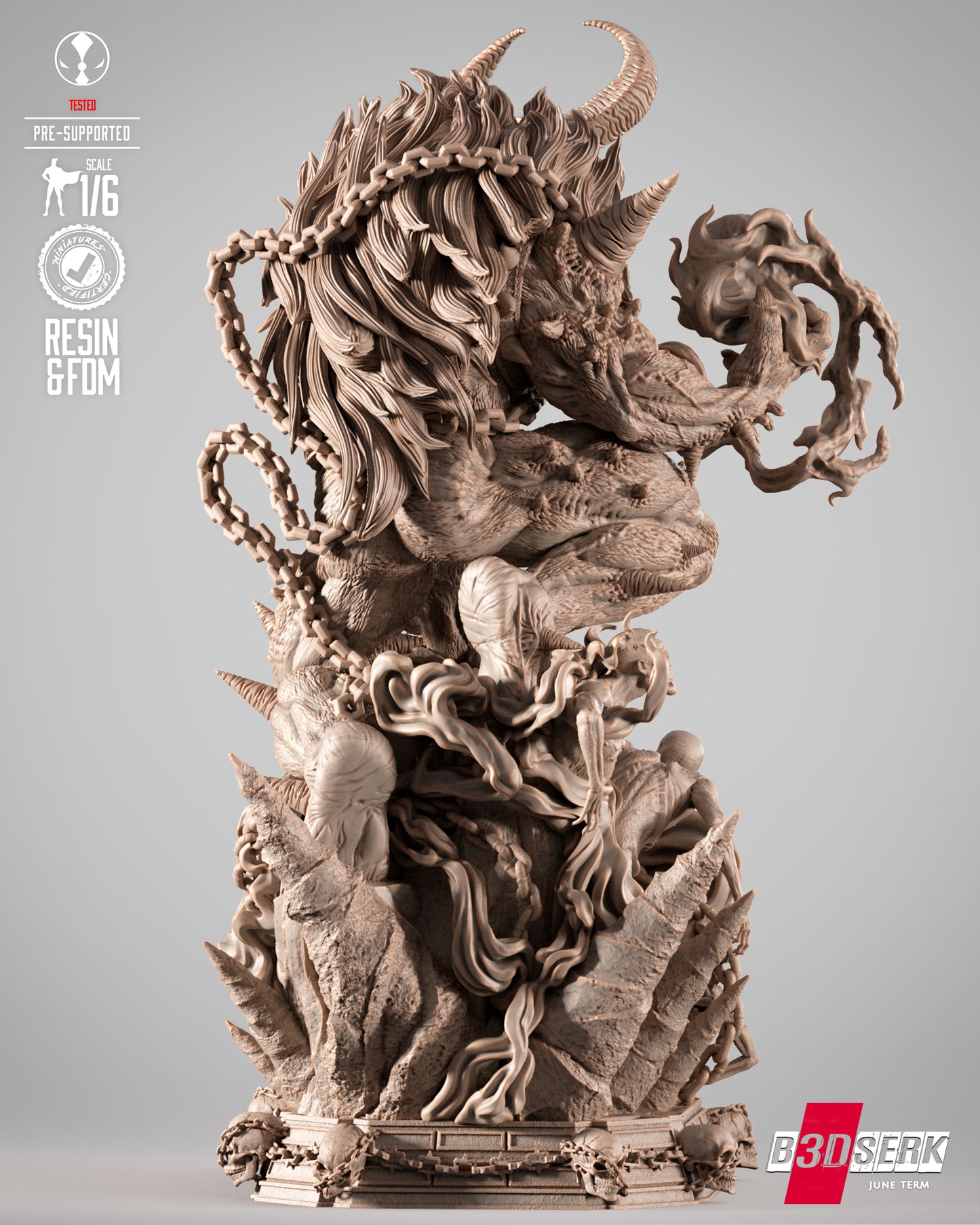 Omega Spawn Statue