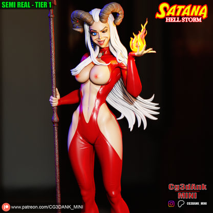 Satana Statue 3D-Printed Kit