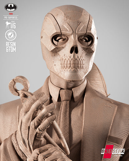 Black Mask Statue