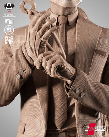 Black Mask Statue