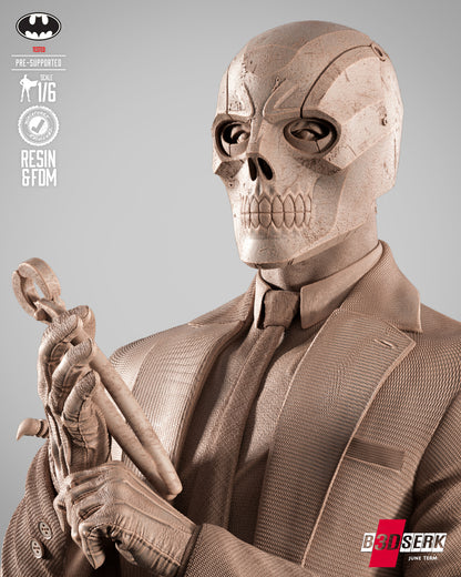 Black Mask Statue