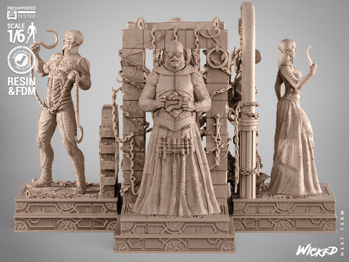 Hellriser Diorama 3D-Printed Kit