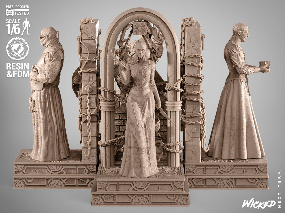 Hellriser Diorama 3D-Printed Kit