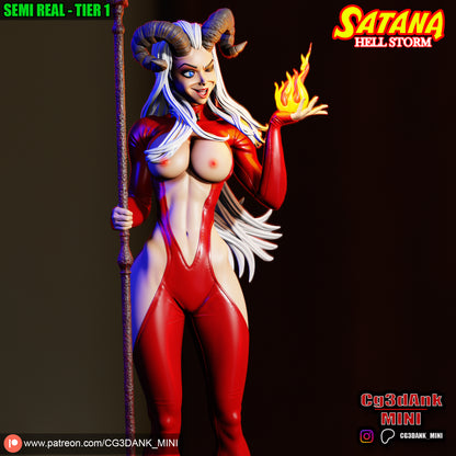 Satana Statue 3D-Printed Kit
