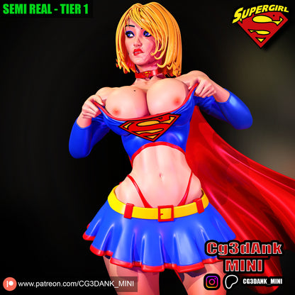 Supergirl Statue