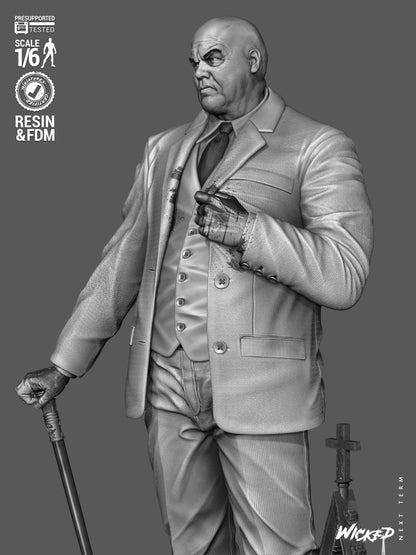 Kingpin Statue 3D-Printed Kit