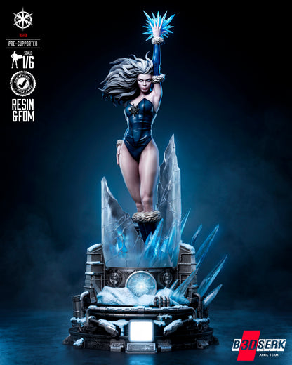 Killer Frost Statue 3D-Printed Kit