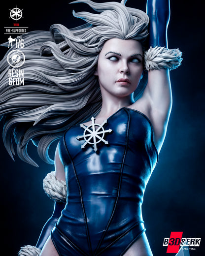 Killer Frost Statue 3D-Printed Kit