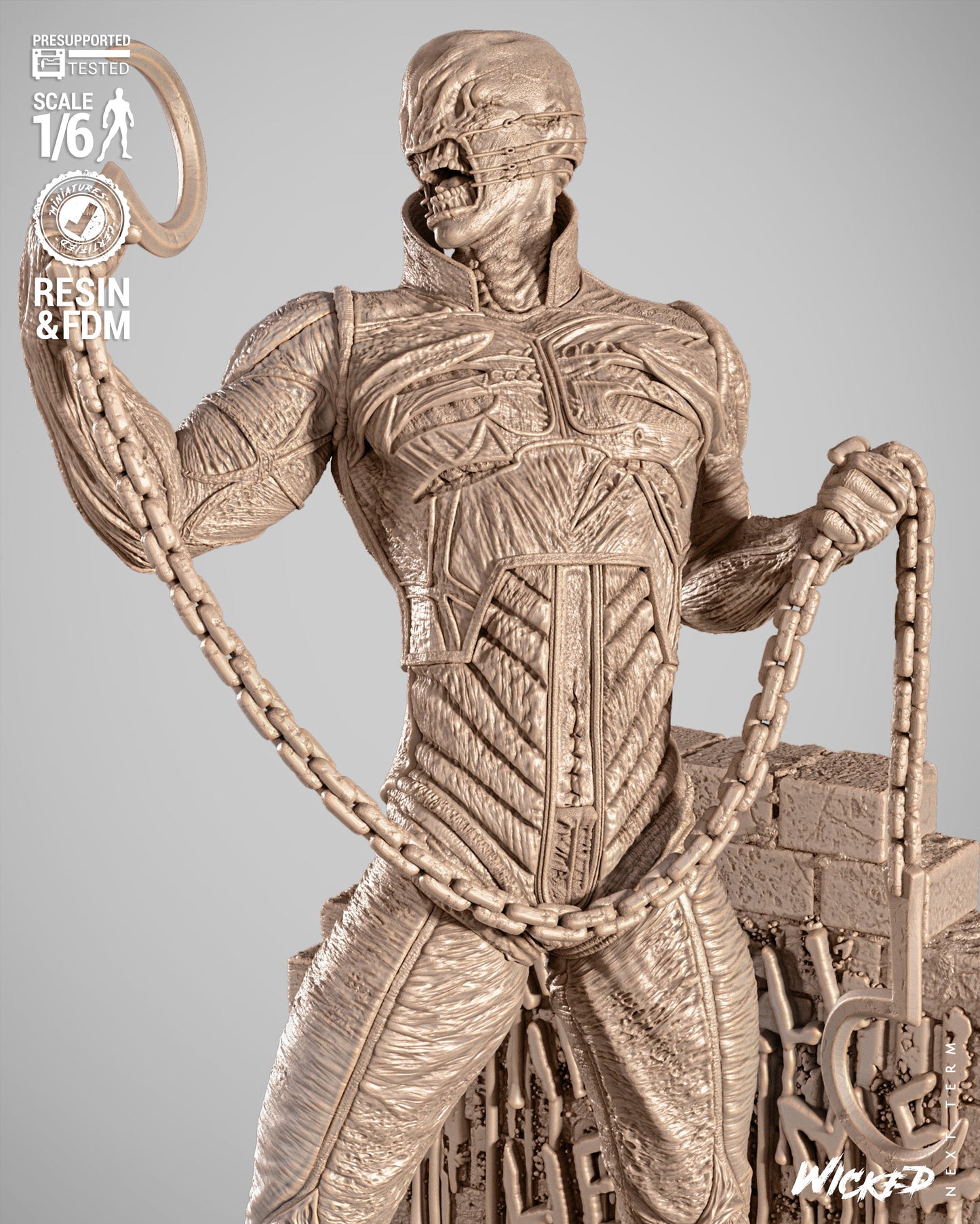 Chatterer Statue 3D-Printed Kit