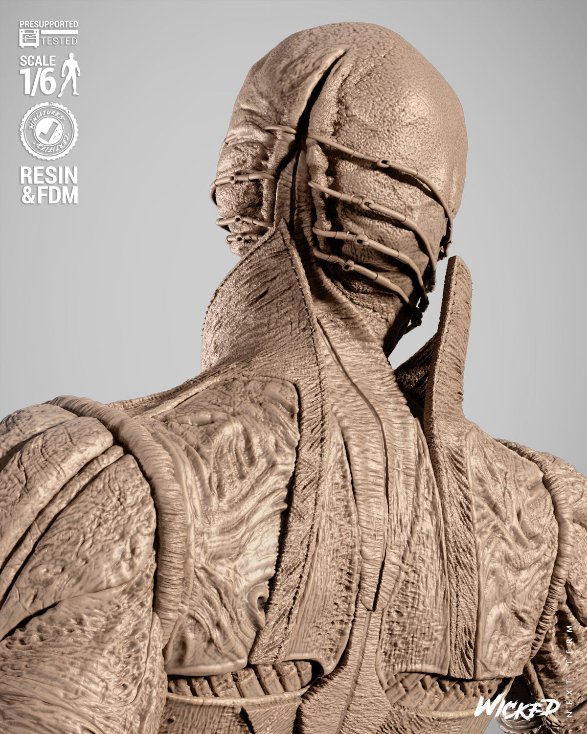 Chatterer Statue 3D-Printed Kit