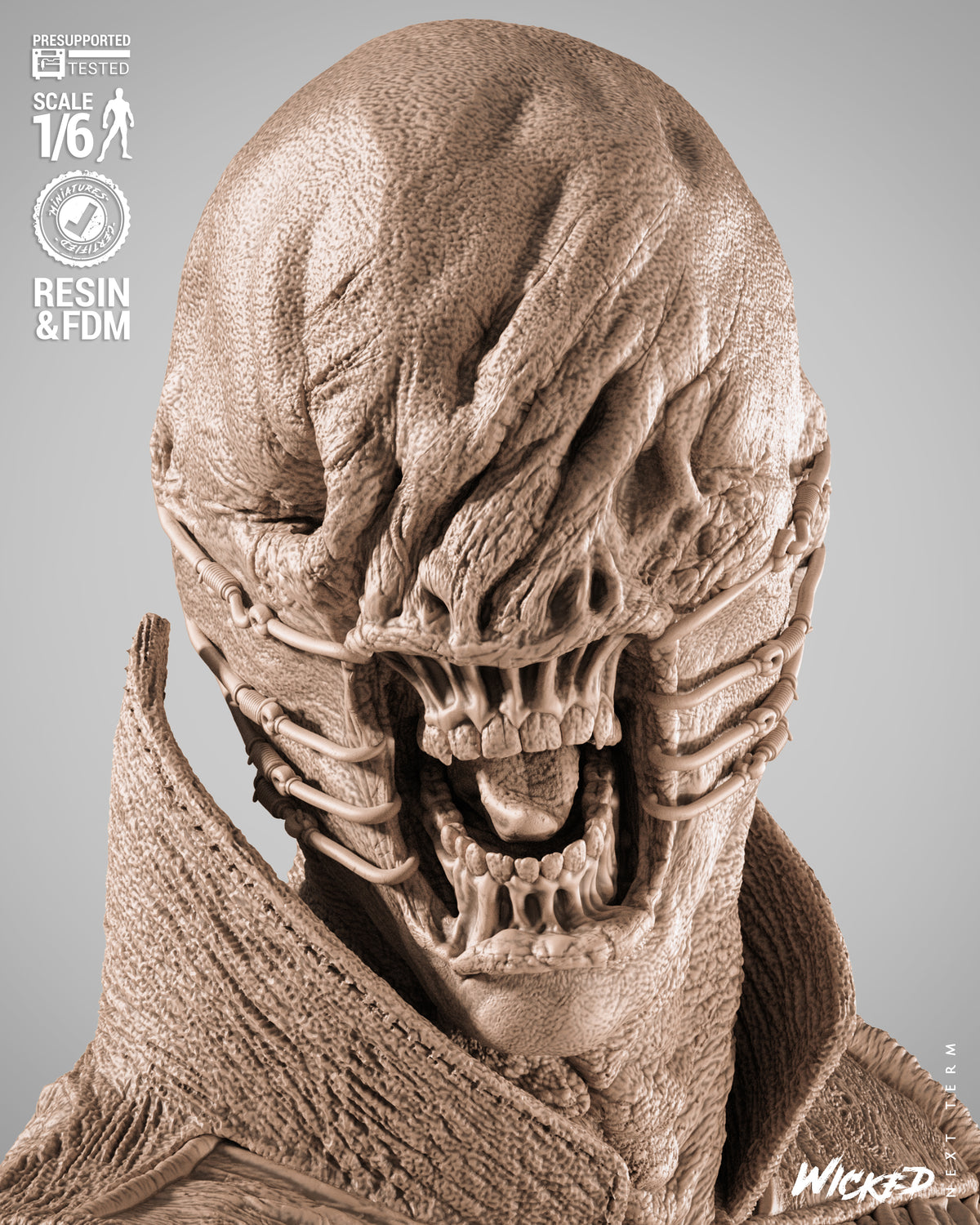 Chatterer Statue 3D-Printed Kit