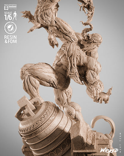 Venom vs Carnage Diorama 3D-Printed Kit
