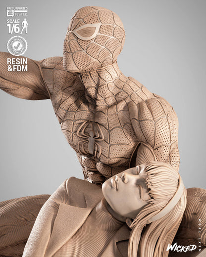 Spiderman & Gwen Stacy Diorama