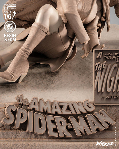 Spiderman & Gwen Stacy Diorama