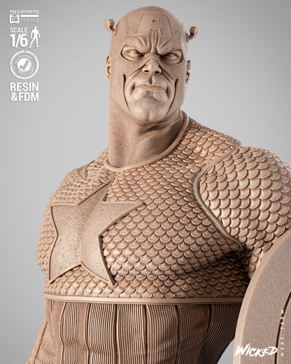 Captain America 2025 Statue