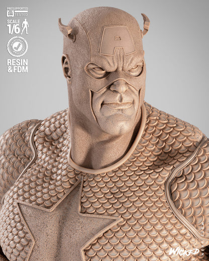 Captain America 2025 Statue