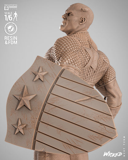 Captain America 2025 Statue