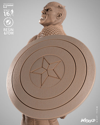 Captain America 2025 Statue