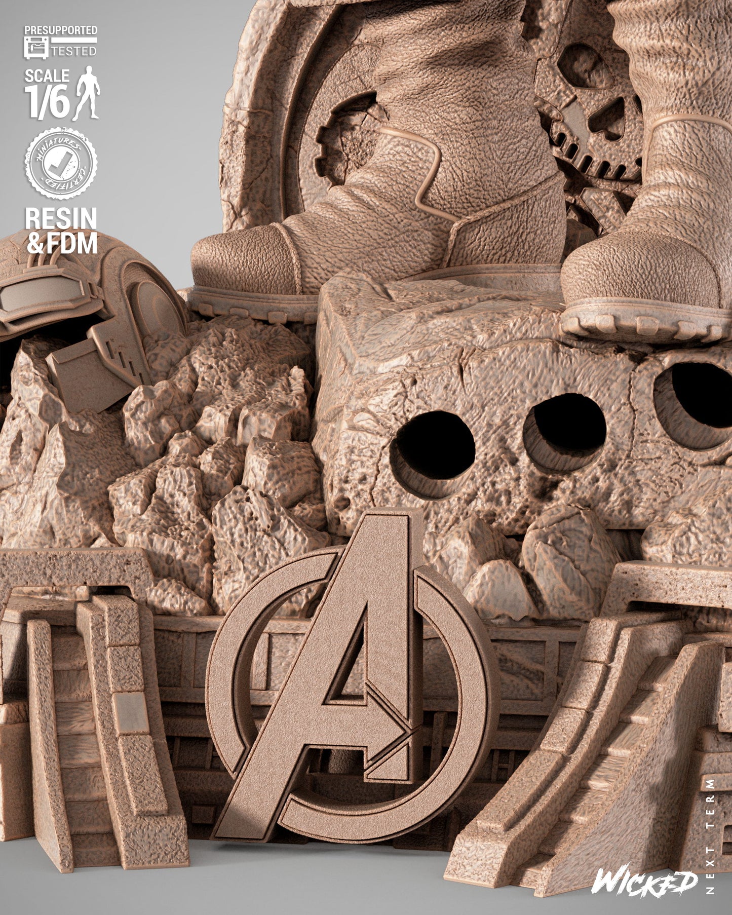 Captain America 2025 Statue