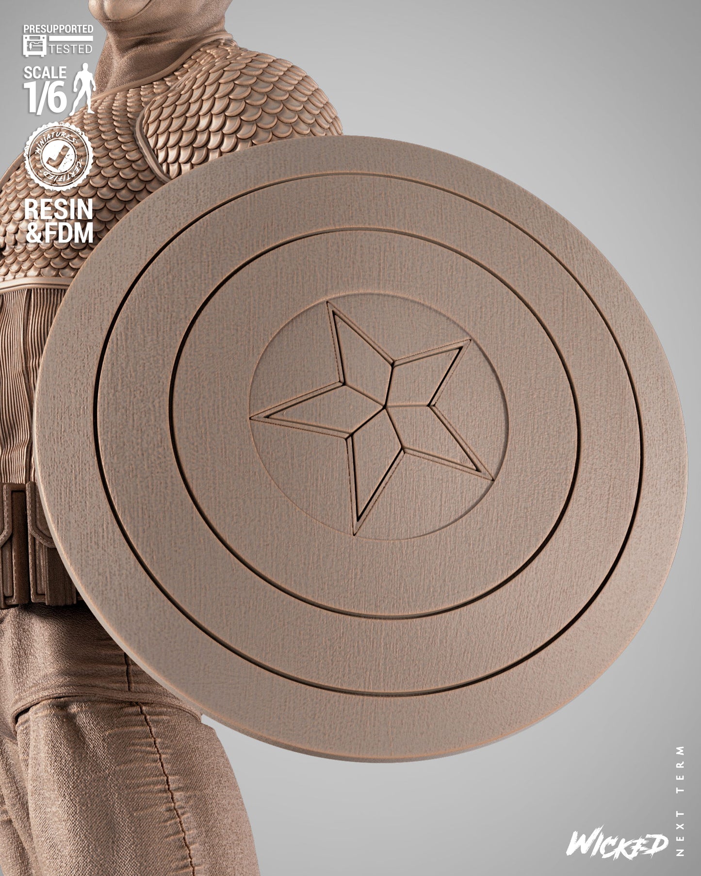 Captain America 2025 Statue