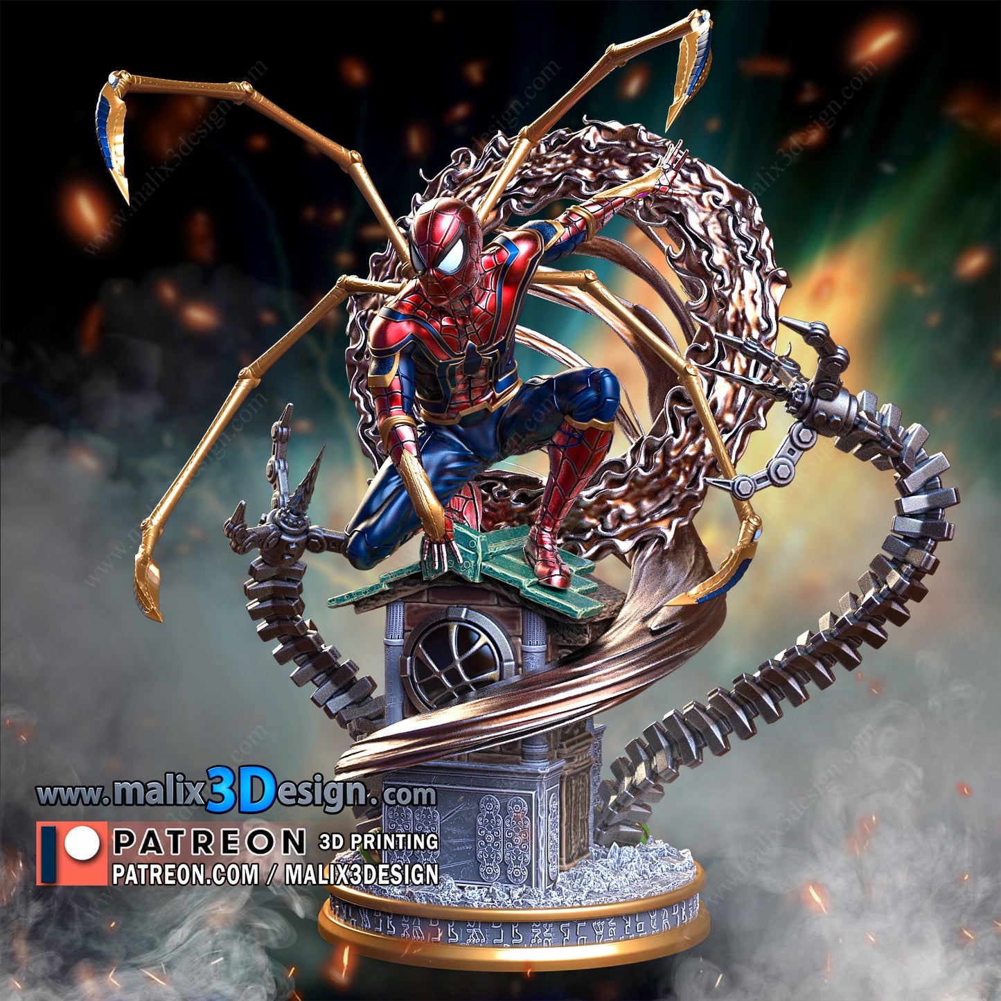 Spider-Man Statue