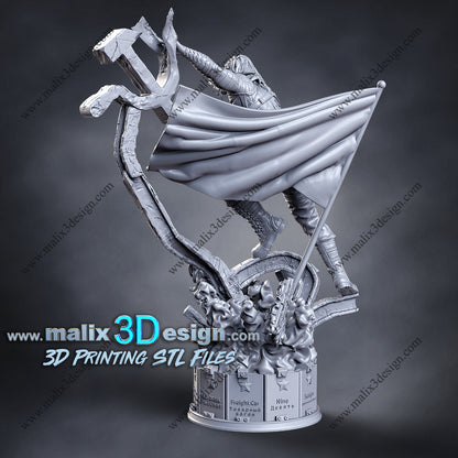 Winter Soldier Statue