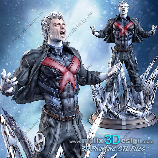 Ice Man Statue