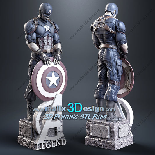 Captain America Statue
