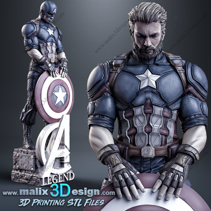 Captain America Statue