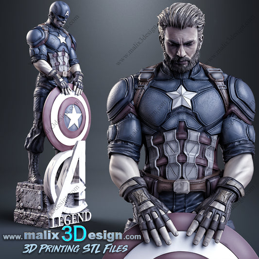 Captain America Statue