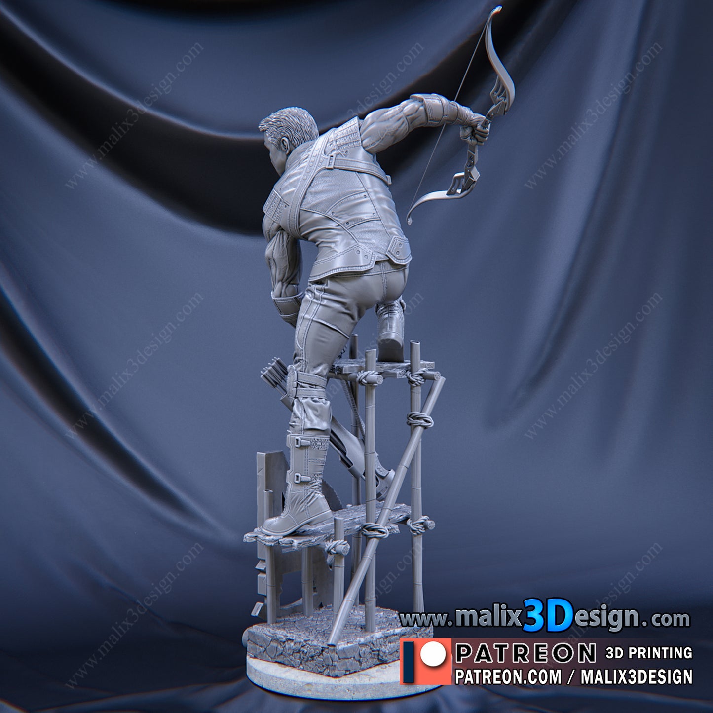 Hawkeye Statue