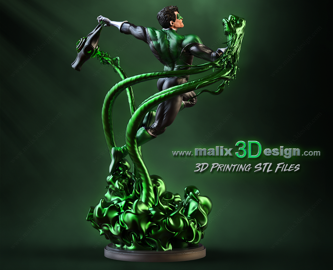 Green Lantern Statue