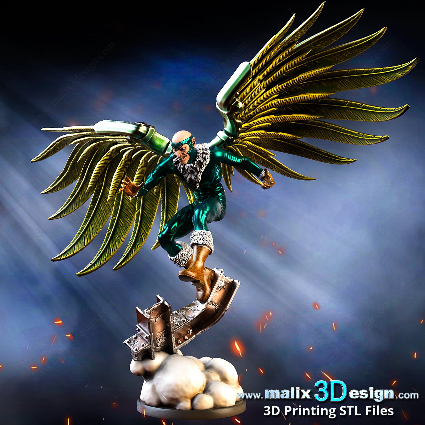 Vulture Statue