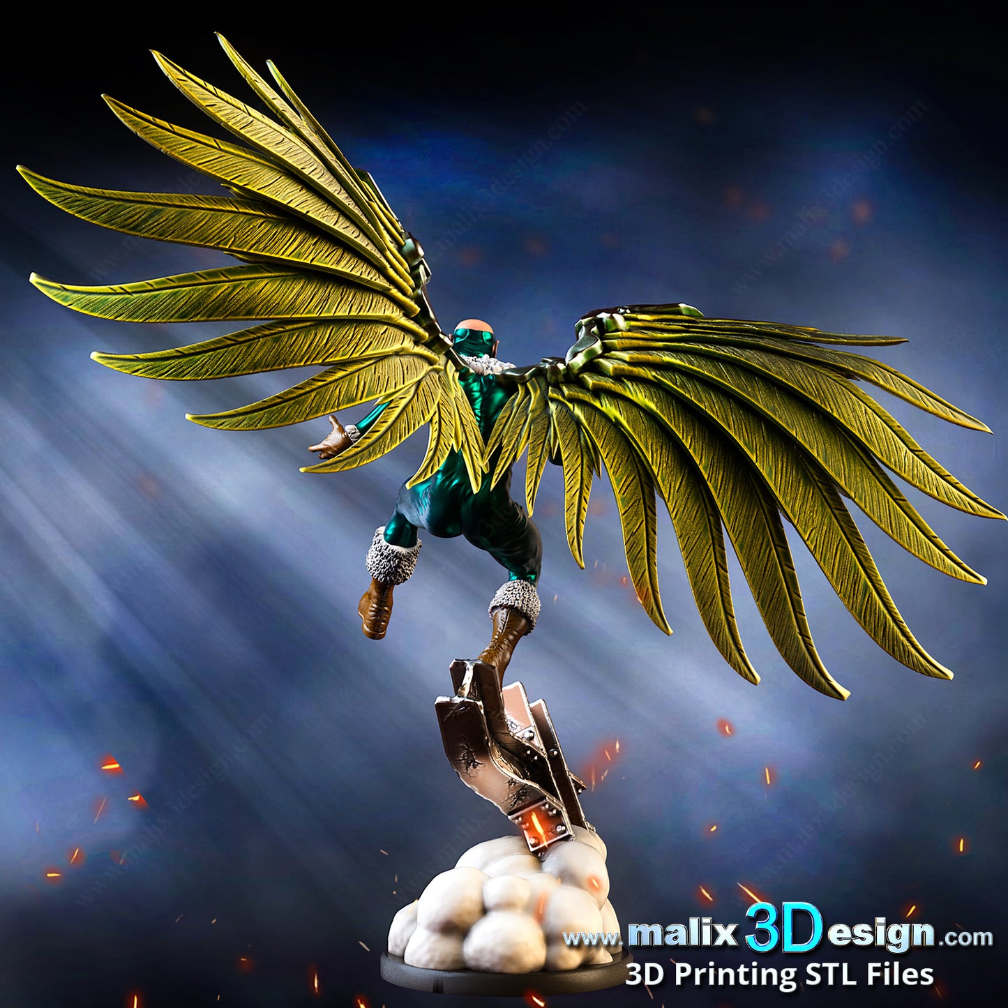 Vulture Statue