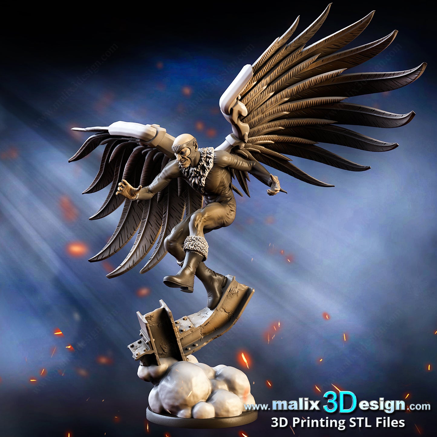 Vulture Statue