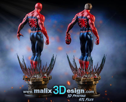 Spiderman Statue