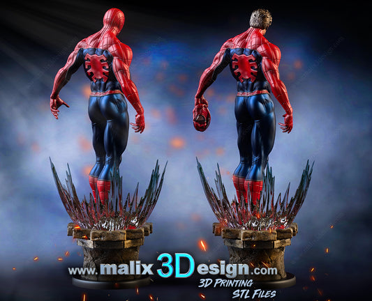 Spiderman Statue