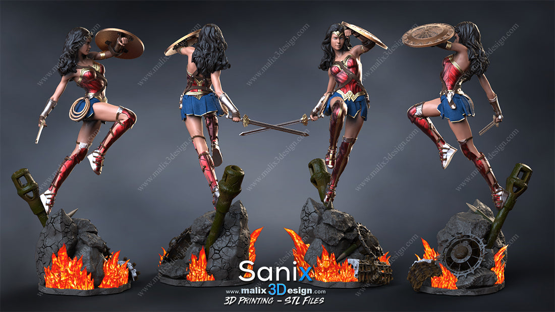 Wonder Woman Statue