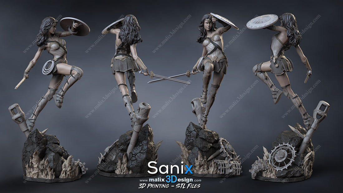 Wonder Woman Statue