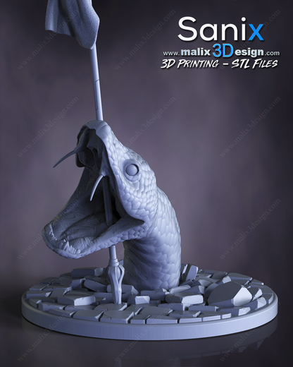 Mileena (MK) Statue
