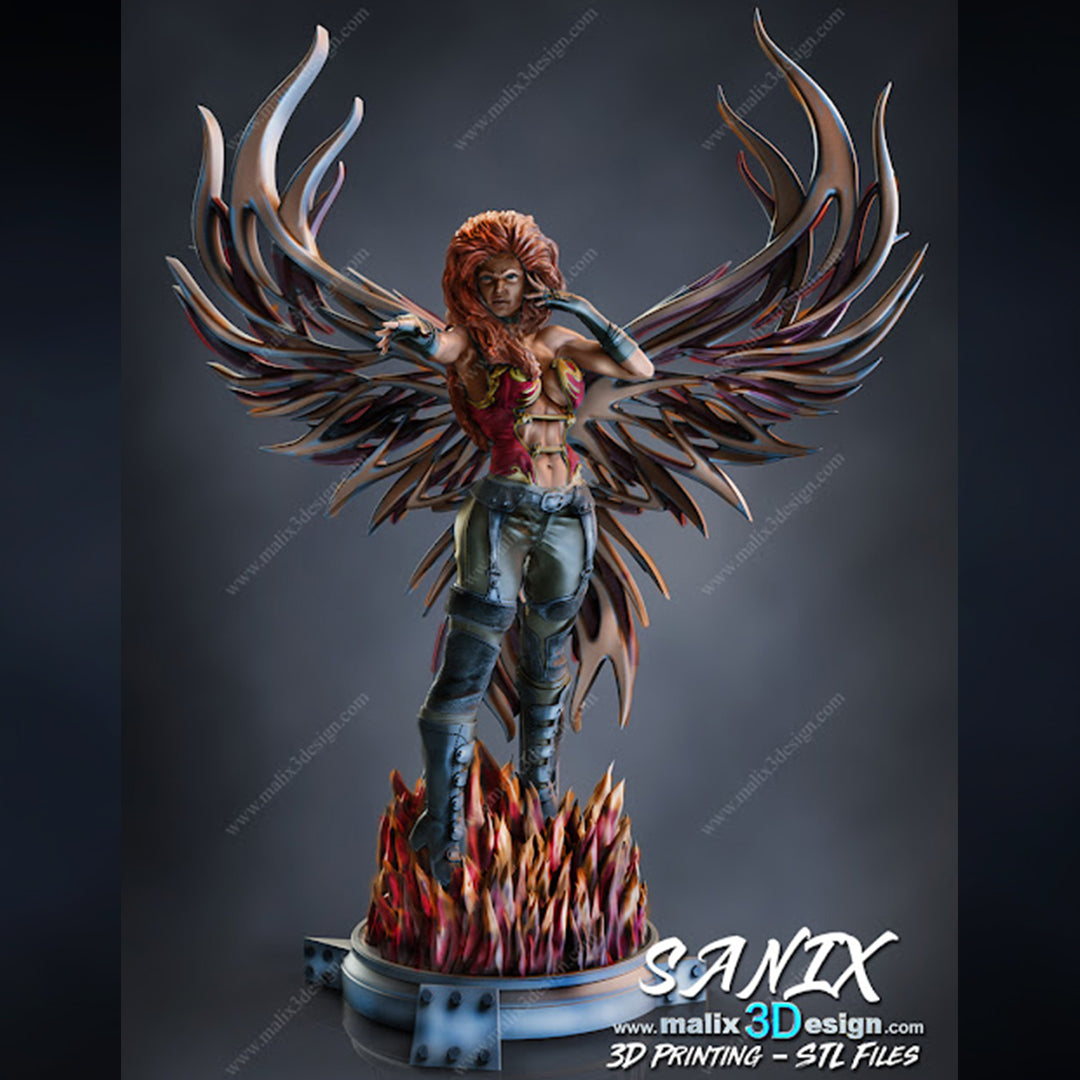 Phoenix Statue