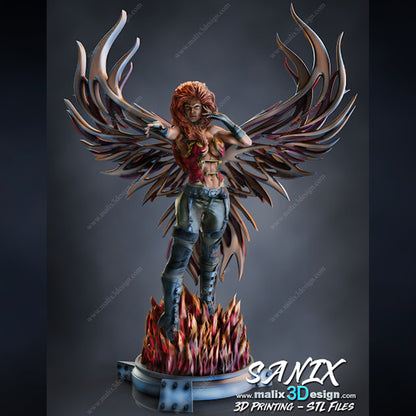 Phoenix Statue