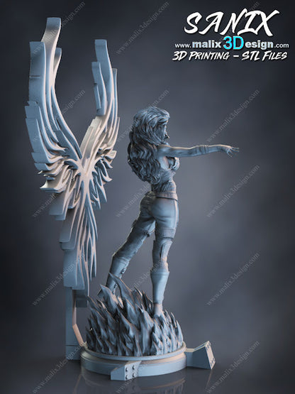 Phoenix Statue