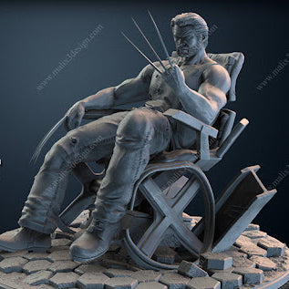 Wolverine Statue