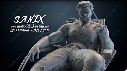 Wolverine Statue