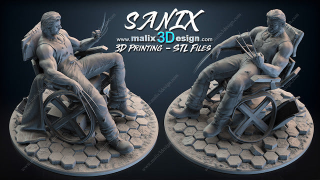 Wolverine Statue