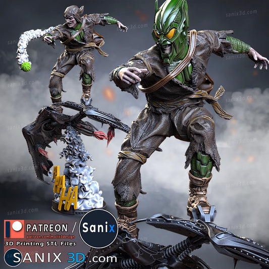 Green Goblin Statue