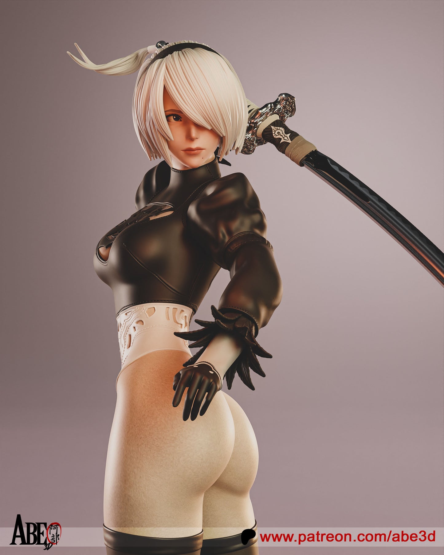 2B YoRHa Statue