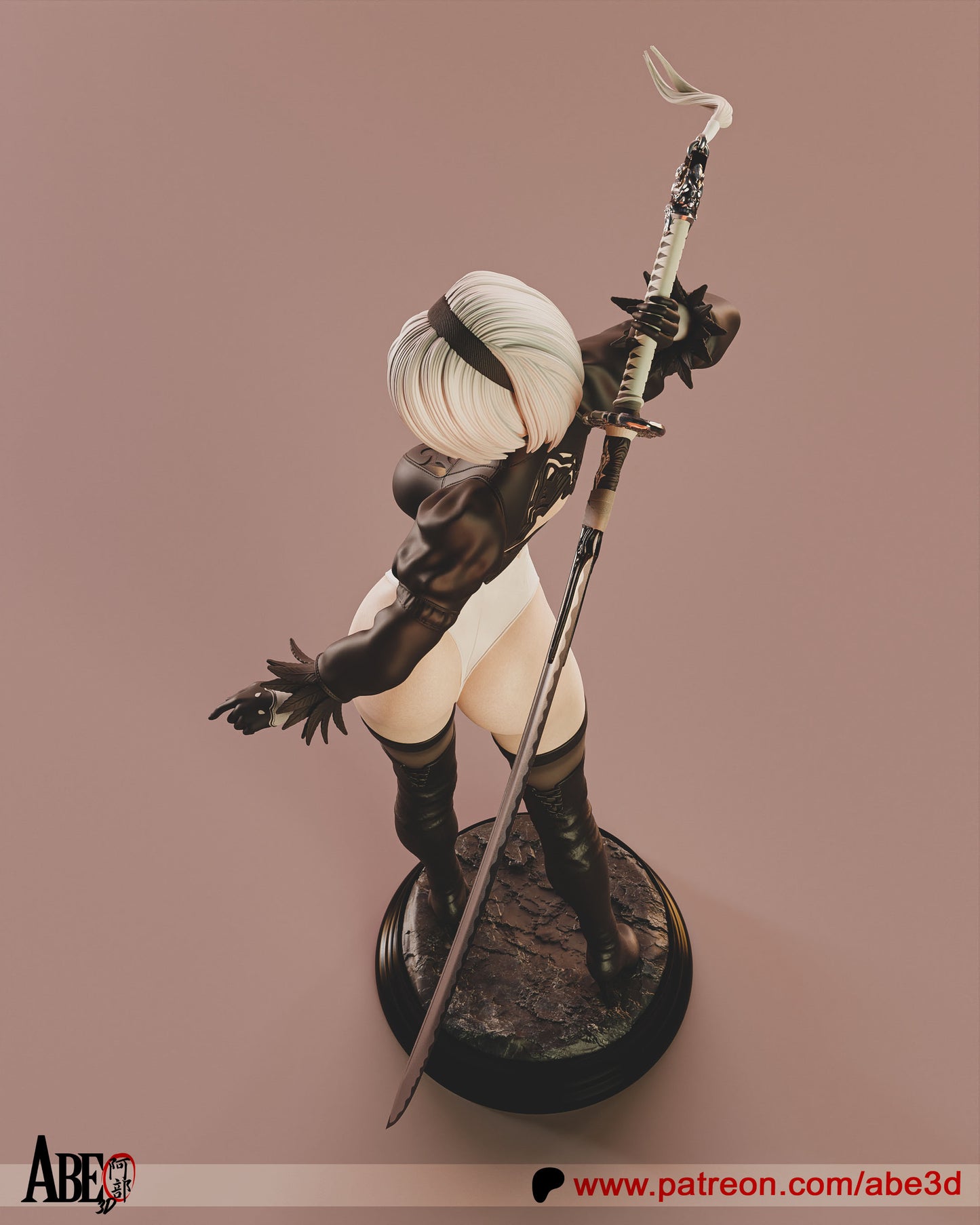 2B YoRHa Statue
