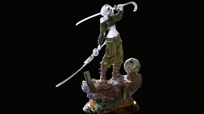 2B Statue 3D-Printed Kit